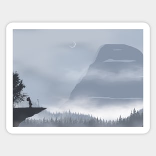 Early morning Huey: Legacy Edition Sticker